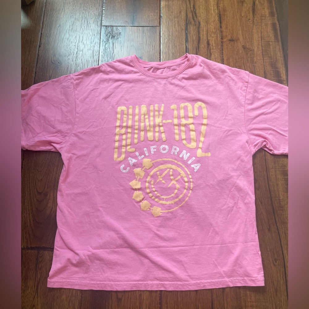 Blink 182 graphic tee 100% cotton